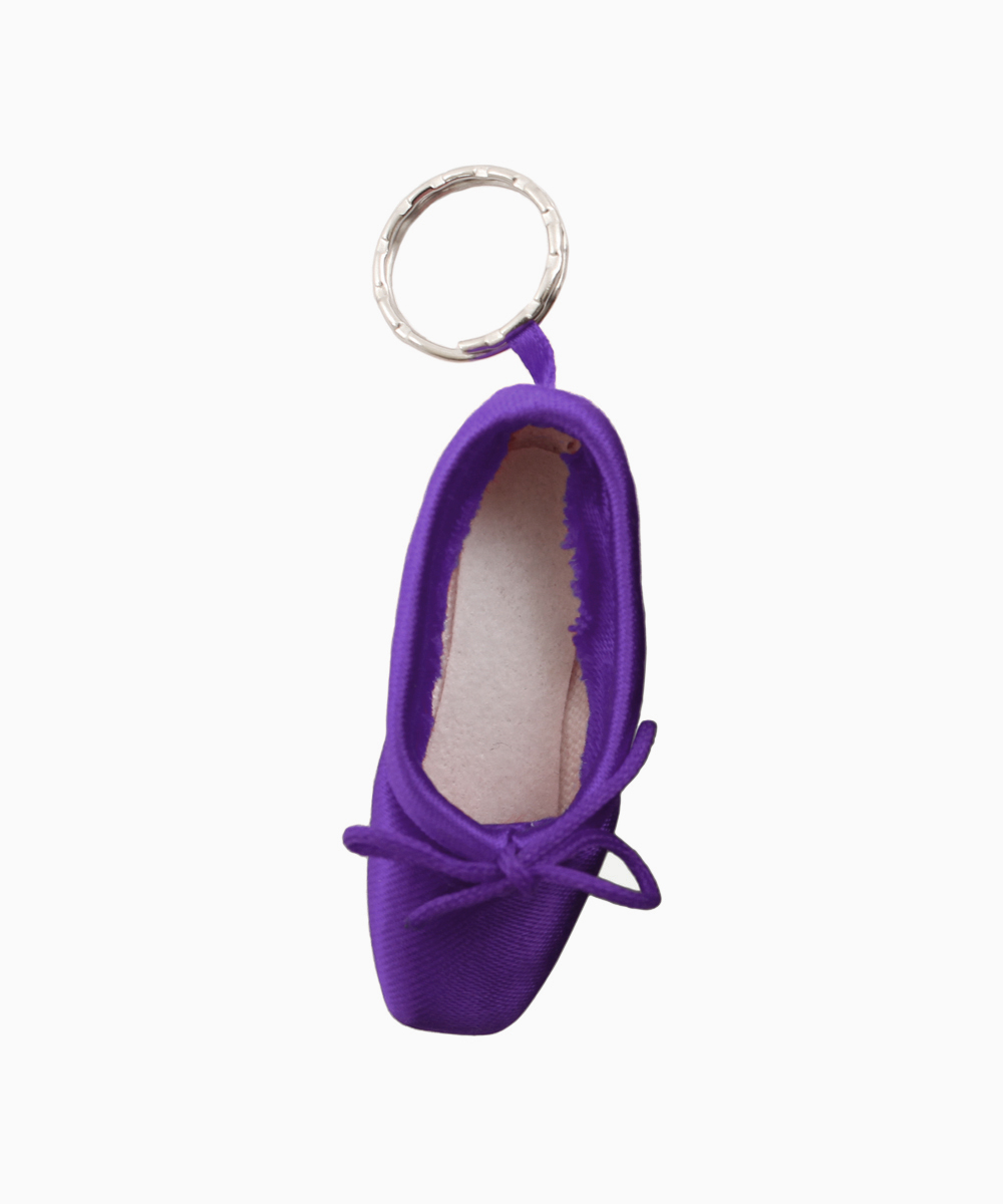 Nyckelring balettsko Purple
