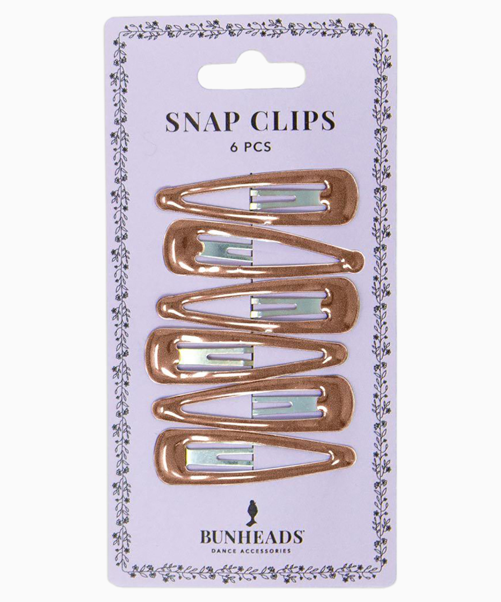 Snap Clips Light Brown