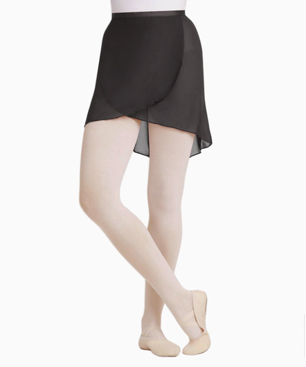 Georgette Wrap Skirt Black P/S