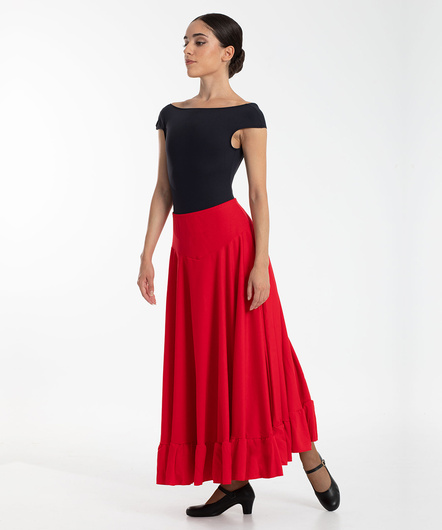 Flamencokjol Rojo XS