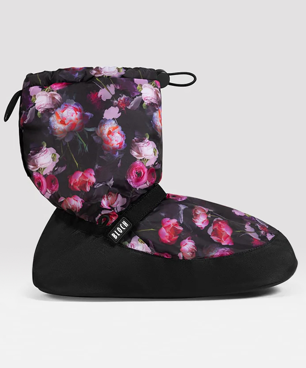 Warm Up Booties Flower Rose M